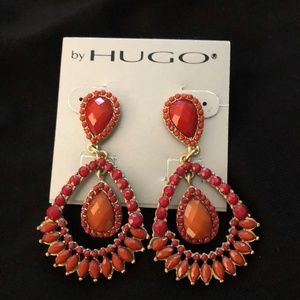 Women's NWT Hugo dangle earrings